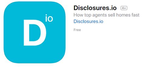 Disclosure io - An app for Real Estate Agents who use Disclosures.IO to manage their property information packages. Easily create professional video tours with your phone, share supplemental docs, monitor buyer interest, and manage offers - in one place. **Features**. Securely share, track, and (255) manage listing information packages all from your iPhone. 